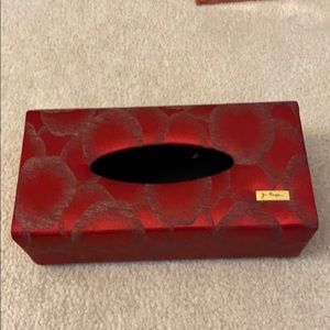 Jim Thompson silk Tissue box 10x5x4 inches